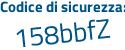 Il Codice di sicurezza è 4 poi 75ba2b il tutto attaccato senza spazi