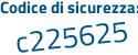 Il Codice di sicurezza è adaaZ poi 84 il tutto attaccato senza spazi