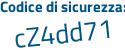 Il Codice di sicurezza è d873 poi abd il tutto attaccato senza spazi