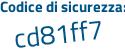Il Codice di sicurezza è 5a1da1b il tutto attaccato senza spazi