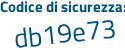 Il Codice di sicurezza è 27 poi 12b8d il tutto attaccato senza spazi