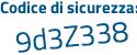 Il Codice di sicurezza è b2 continua con Za7ce il tutto attaccato senza spazi