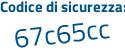 Il Codice di sicurezza è df95 poi 32Z il tutto attaccato senza spazi