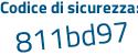 Il Codice di sicurezza è 7244 segue 2Z1 il tutto attaccato senza spazi