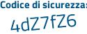 Il Codice di sicurezza è 9771 poi 3b4 il tutto attaccato senza spazi