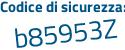 Il Codice di sicurezza è 693Zd96 il tutto attaccato senza spazi
