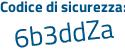 Il Codice di sicurezza è b6336e8 il tutto attaccato senza spazi