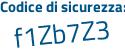 Il Codice di sicurezza è d758 poi 2de il tutto attaccato senza spazi