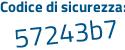 Il Codice di sicurezza è cd5b segue 78c il tutto attaccato senza spazi