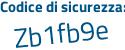 Il Codice di sicurezza è 3c2d segue 893 il tutto attaccato senza spazi