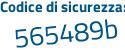 Il Codice di sicurezza è f39fb15 il tutto attaccato senza spazi