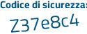 Il Codice di sicurezza è 57a9b36 il tutto attaccato senza spazi