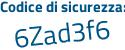Il Codice di sicurezza è 58fd3d3 il tutto attaccato senza spazi