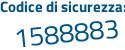 Il Codice di sicurezza è c545b segue da il tutto attaccato senza spazi