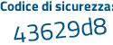 Il Codice di sicurezza è 9338c segue c1 il tutto attaccato senza spazi