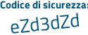 Il Codice di sicurezza è 3 poi 5cc67Z il tutto attaccato senza spazi