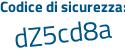 Il Codice di sicurezza è b4 poi f2712 il tutto attaccato senza spazi