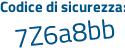 Il Codice di sicurezza è d49f2 poi c9 il tutto attaccato senza spazi
