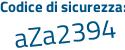 Il Codice di sicurezza è 29f74 continua con 3Z il tutto attaccato senza spazi