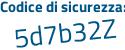 Il Codice di sicurezza è ec796Z5 il tutto attaccato senza spazi