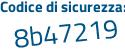 Il Codice di sicurezza è fc2 continua con c7Za il tutto attaccato senza spazi