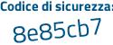 Il Codice di sicurezza è d poi f9Z342 il tutto attaccato senza spazi