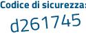 Il Codice di sicurezza è b segue ca2ab8 il tutto attaccato senza spazi