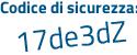 Il Codice di sicurezza è 642 continua con f7b7 il tutto attaccato senza spazi