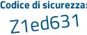Il Codice di sicurezza è 59 segue 6aae5 il tutto attaccato senza spazi