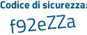 Il Codice di sicurezza è 42eef segue 71 il tutto attaccato senza spazi