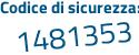 Il Codice di sicurezza è a2 continua con 5b79d il tutto attaccato senza spazi