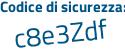 Il Codice di sicurezza è 42 poi eec9c il tutto attaccato senza spazi