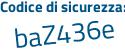 Il Codice di sicurezza è bff segue 64ef il tutto attaccato senza spazi