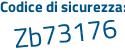 Il Codice di sicurezza è 17f5157 il tutto attaccato senza spazi