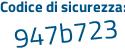 Il Codice di sicurezza è 2f8ae continua con bf il tutto attaccato senza spazi