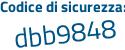 Il Codice di sicurezza è 5882d22 il tutto attaccato senza spazi