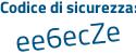 Il Codice di sicurezza è 9cfd6 continua con 4b il tutto attaccato senza spazi