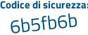 Il Codice di sicurezza è 8 poi c3597d il tutto attaccato senza spazi