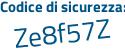 Il Codice di sicurezza è 6c continua con 537da il tutto attaccato senza spazi