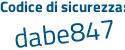 Il Codice di sicurezza è e6b6 segue 443 il tutto attaccato senza spazi