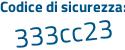Il Codice di sicurezza è 757 continua con 3235 il tutto attaccato senza spazi