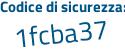 Il Codice di sicurezza è b5 segue 13bc9 il tutto attaccato senza spazi