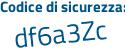 Il Codice di sicurezza è 349 segue 94Z9 il tutto attaccato senza spazi
