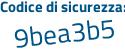 Il Codice di sicurezza è 3935 segue 155 il tutto attaccato senza spazi