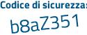 Il Codice di sicurezza è 59 segue eZ3dd il tutto attaccato senza spazi