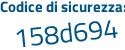 Il Codice di sicurezza è f9f continua con 71d9 il tutto attaccato senza spazi