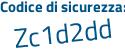 Il Codice di sicurezza è 26a15f8 il tutto attaccato senza spazi