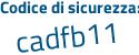 Il Codice di sicurezza è d poi 8fedZ9 il tutto attaccato senza spazi