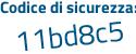 Il Codice di sicurezza è e poi 64982c il tutto attaccato senza spazi