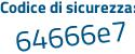 Il Codice di sicurezza è a continua con c528f4 il tutto attaccato senza spazi